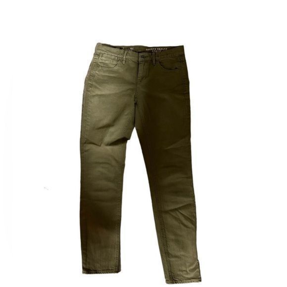 Madewell green jeans size 26, “skinny skinny ankle” see‎ true measurements below